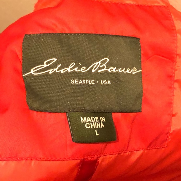 ❤️Sold on Mercari❤️ Eddie Bauer Vest Goose Down - Picture 5 of 8